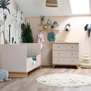 Obaby Thea 3 piece Room Set - Latte-Nursery Sets-Latte- | Natural Baby Shower