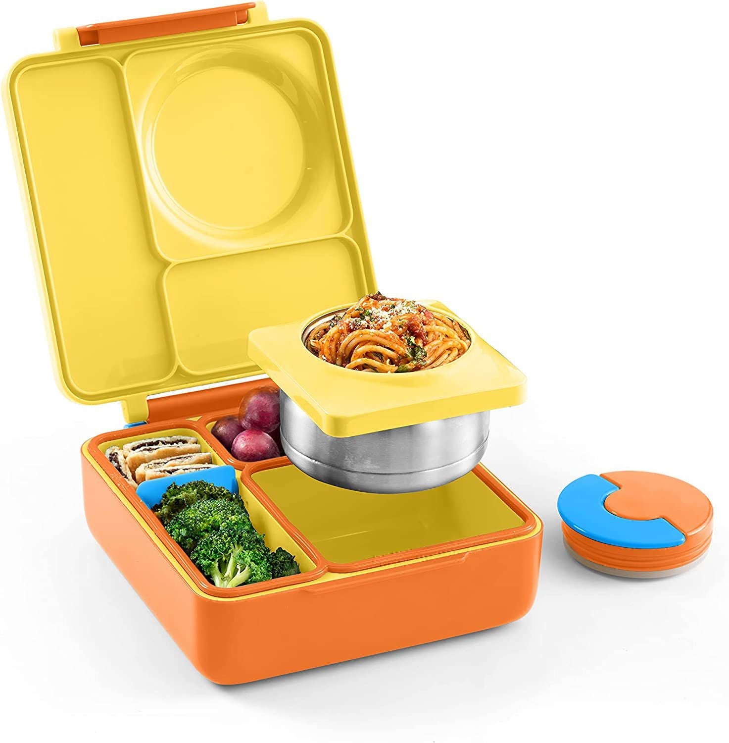 OmieBox Isı Yalıtımlı Sarı Bento Yemek Kutusu