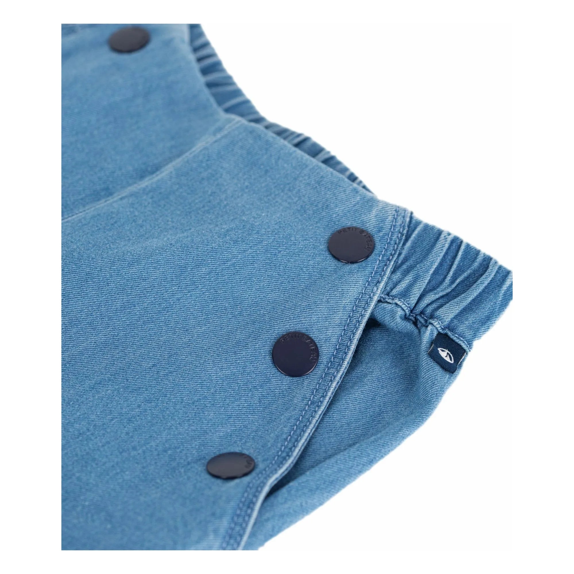 Petit Bateau - Organik Pamuk Bridge Jean | Mavi