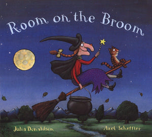 Pan Macmillan - جوليا دونالدسون وأكسل شيفلر Room on the Broom كتاب قصة باللغة الإنجليزية