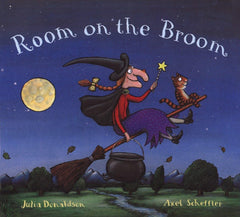 بان ماكميلان - كتاب قصة "Room on the Broom" باللغة الإنجليزية لجوليا دونالدسون وأكسل شيفلر