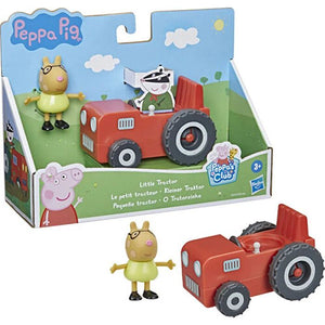 Peppa Pig - Tekli Figür ve Araç Minik Traktör Oyuncak Seti