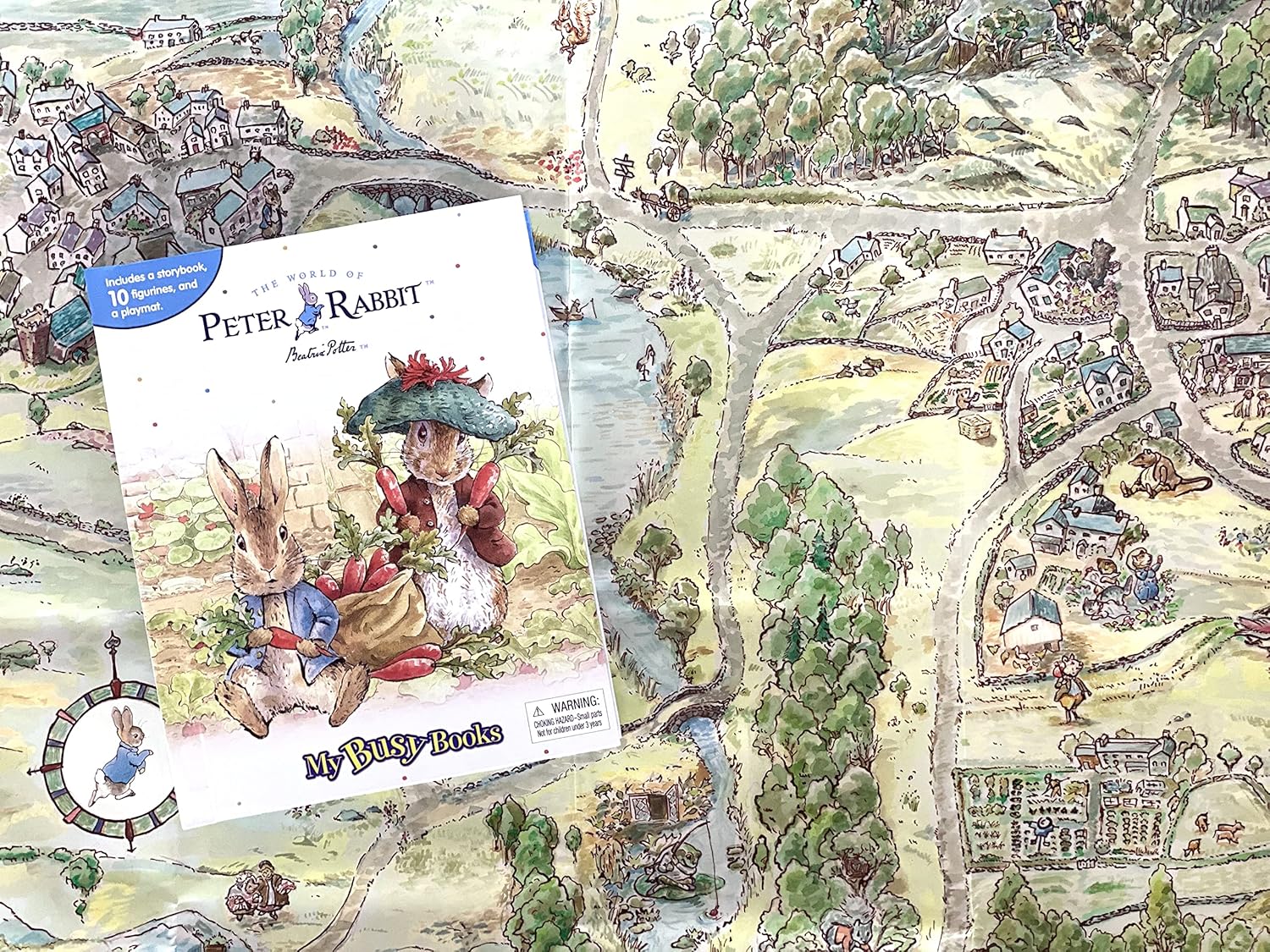 فيدال - كتاب نشاط وقصة باللغة الإنجليزية مع دمية شخصية الأرنب بيتر