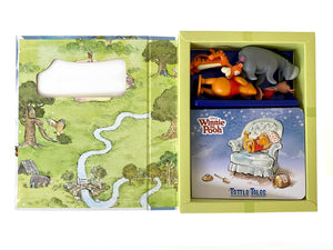 Phidal - Winnie the Pooh Tattle Tales Figür Oyuncaklı İngilizce Aktivite ve Hikaye Kitabı