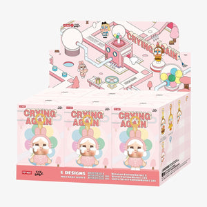 Pop Mart - Orijinal Crybaby Crying Again Serisi Vinil Peluş Bebek Süpriz Kör Paket