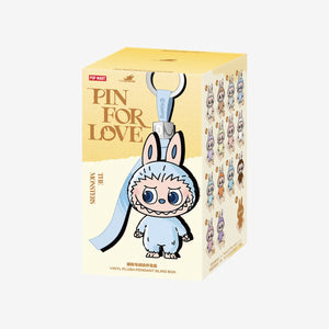 Pop Mart - Orijinal The Monsters Pin For Love Pelüş Anahtarlık A-M