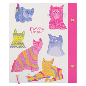 Portico Designs - Arthouse Unlimited Miaow A5 Sert Kapaklı Günlük