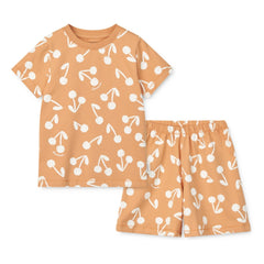 Liewood - Pyjashort Ilford Cherry Organik Pamuk | Kayısı