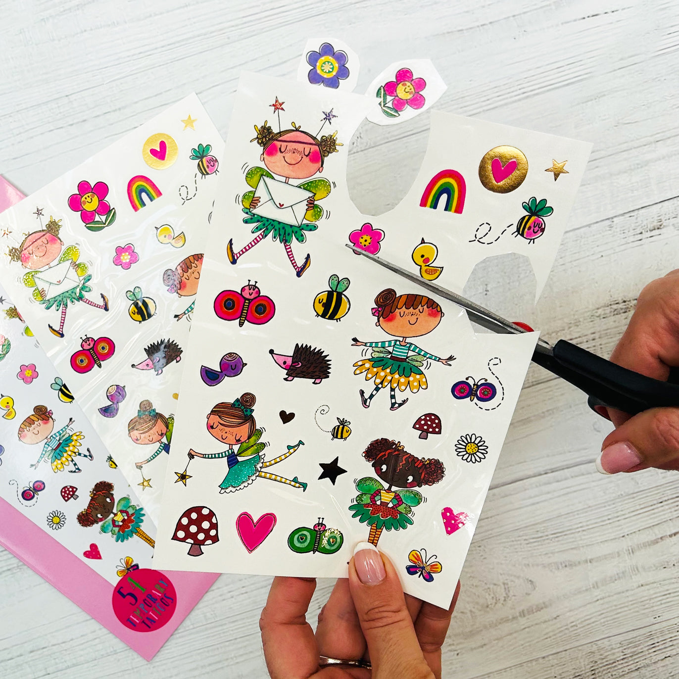 Rachel Ellen - أصدقاء الجنيات وشم مؤقت للأطفال