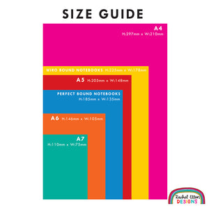 Rachel Ellen - دفتر بغلاف سلكي على شكل فلامينغو