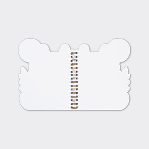 Rachel Ellen - Leopar Şekilli Tel Ciltli Defter