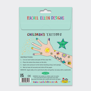 Rachel Ellen - Love Our Planet Çocuk Geçici Dövmeler