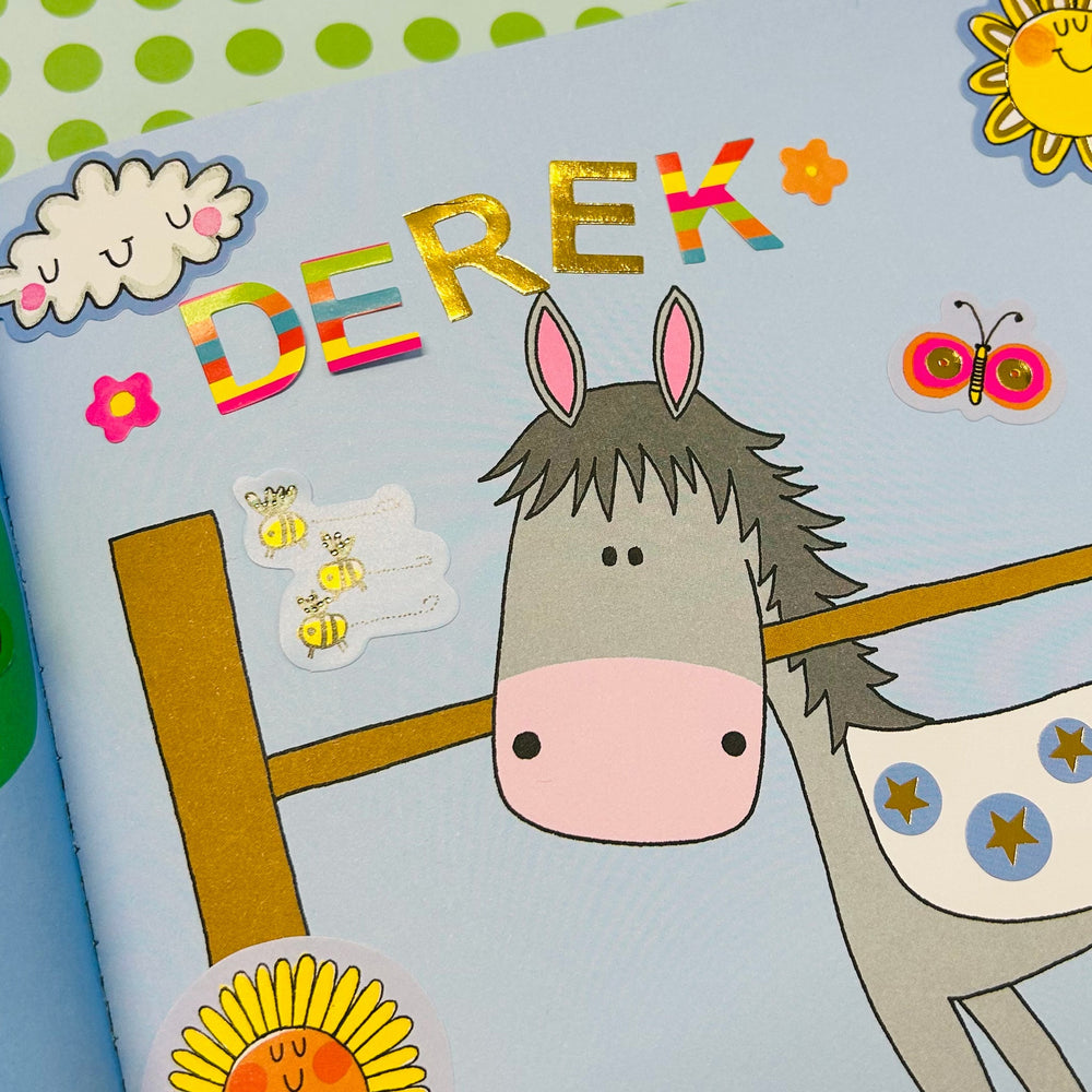 Rachel Ellen - على المزرعة كتاب تلوين ونشاطات مشهد الملصقات