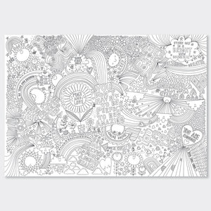 Rachel Ellen - Positive Vibes Dev Boyama Posterleri