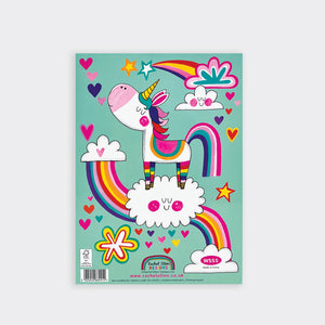 Rachel Ellen - Rainbow Unicorn Mektup Yazma Seti