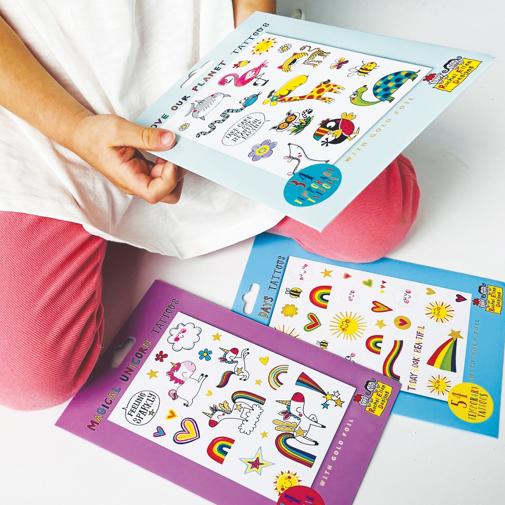 Rachel Ellen - وشوم مؤقتة للأطفال لهالوين مخيف