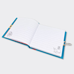 Rachel Ellen - Whaley دفتر يوميات سري قابل للقفل