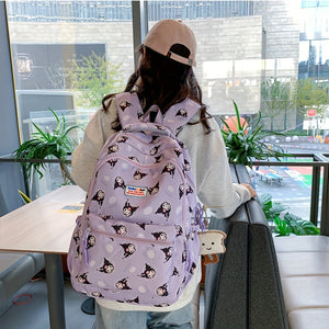 Sanrio - Kuromi Okul Sırt Çantası