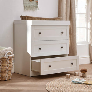 Silver Cross Bromley Dresser - White-Chests-White- | Natural Baby Shower
