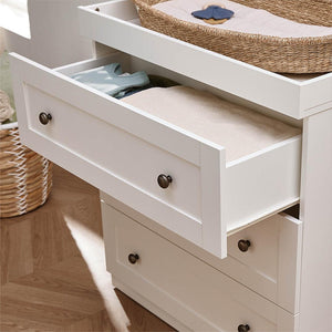 Silver Cross Bromley Dresser - White-Chests-White- | Natural Baby Shower