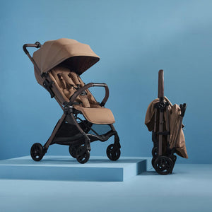 Silver Cross Jet 5 Pushchair - Cinnamon-Strollers-Cinnamon-No Footmuff | Natural Baby Shower