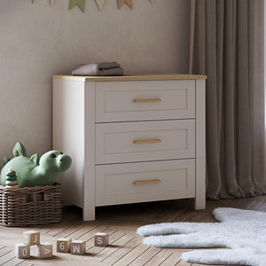 Silver Cross Seville Dresser - Cashmere Oak-Chests-Cashmere Oak- | Natural Baby Shower