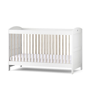 Silver Cross Valencia Cot Bed - Ash White-Cot Beds-Ash White-Cot Bed | Natural Baby Shower
