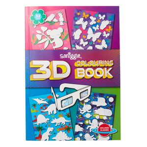 Smiggle - 3 Boyutlu Boyama Kitabı
