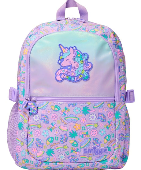 Smiggle - حقيبة ظهر مدرسية كلاسيكية All Stars