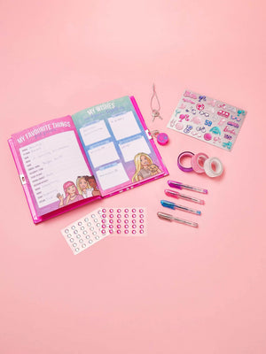 Smiggle - Barbie Kendin Yap Kilitlenebilir Günlük