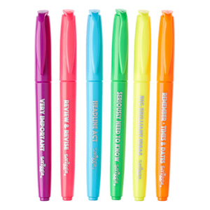 Smiggle - Beni Unutma Fosforlu Kalem 6lı Highlighters