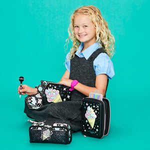 Smiggle - Beyond 3D Kabartmalı Dondurmalı Kalem Kutusu