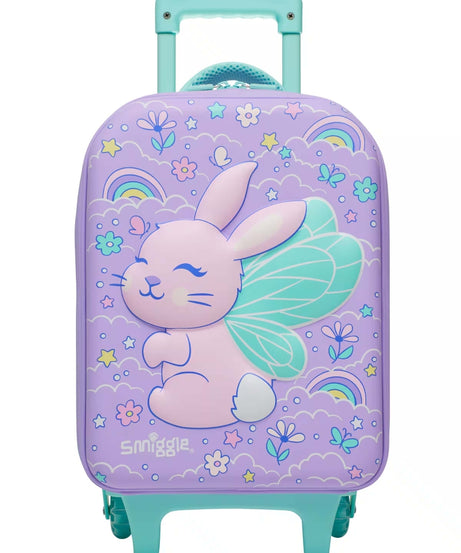 Smiggle - Blast Off حقيبة سفر بعجلات لمرحلة رياض الأطفال و الحضانة جونيور