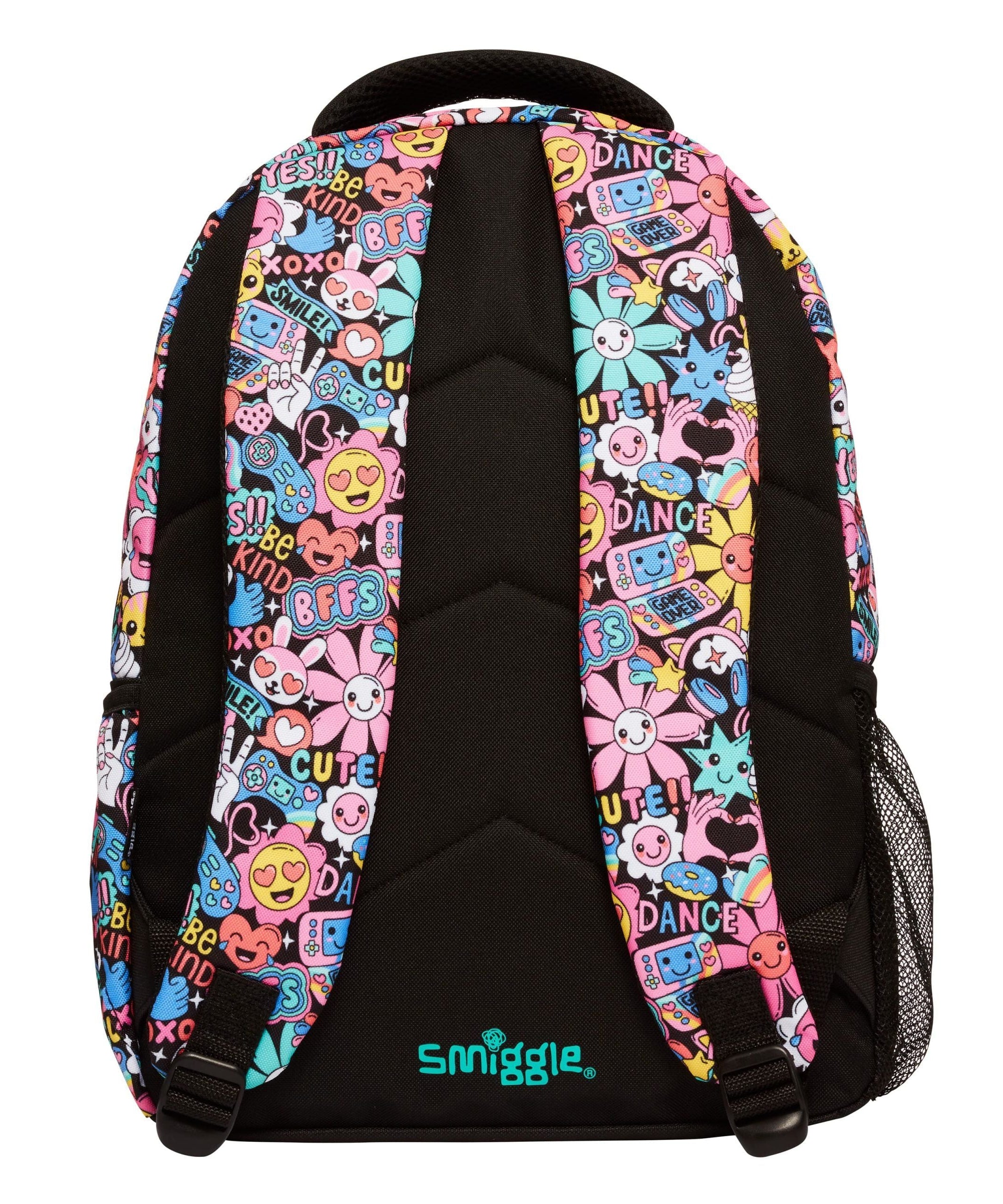 Smiggle - حقيبة ظهر مدرسية كلاسيكية برايت سايد