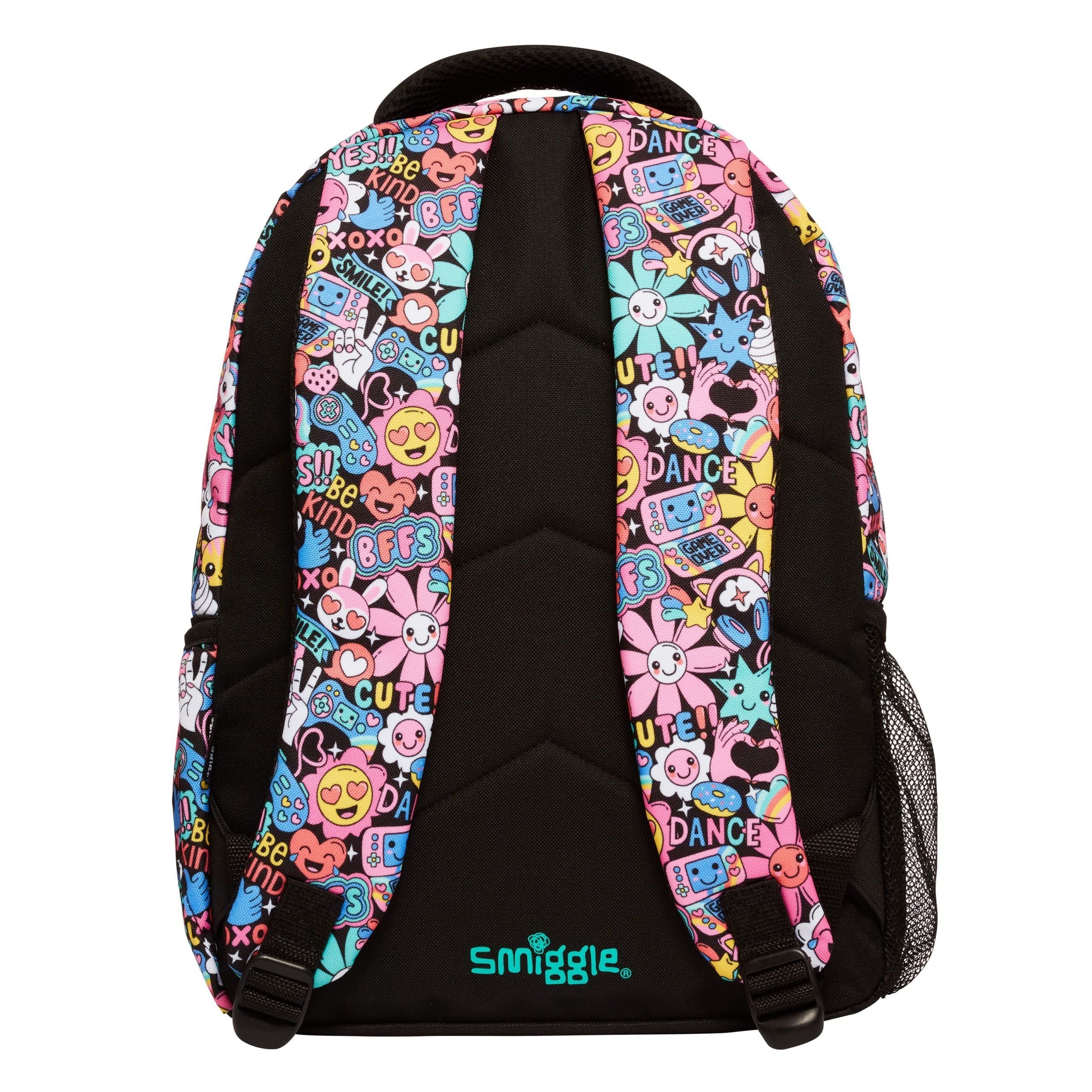 Smiggle - حقيبة ظهر مدرسية كلاسيكية برايت سايد