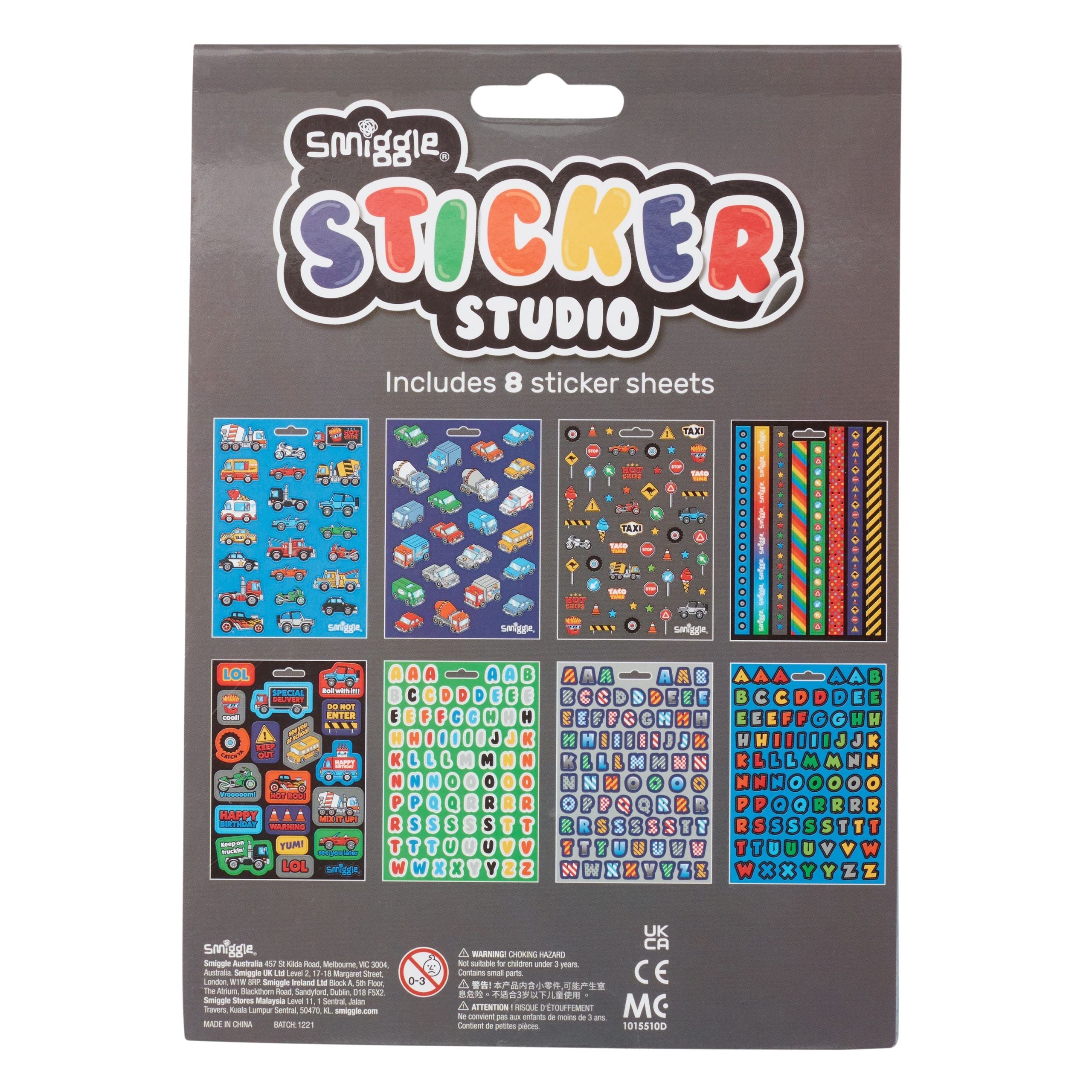 Smiggle - Çıkartma Stüdyosu Kitabı