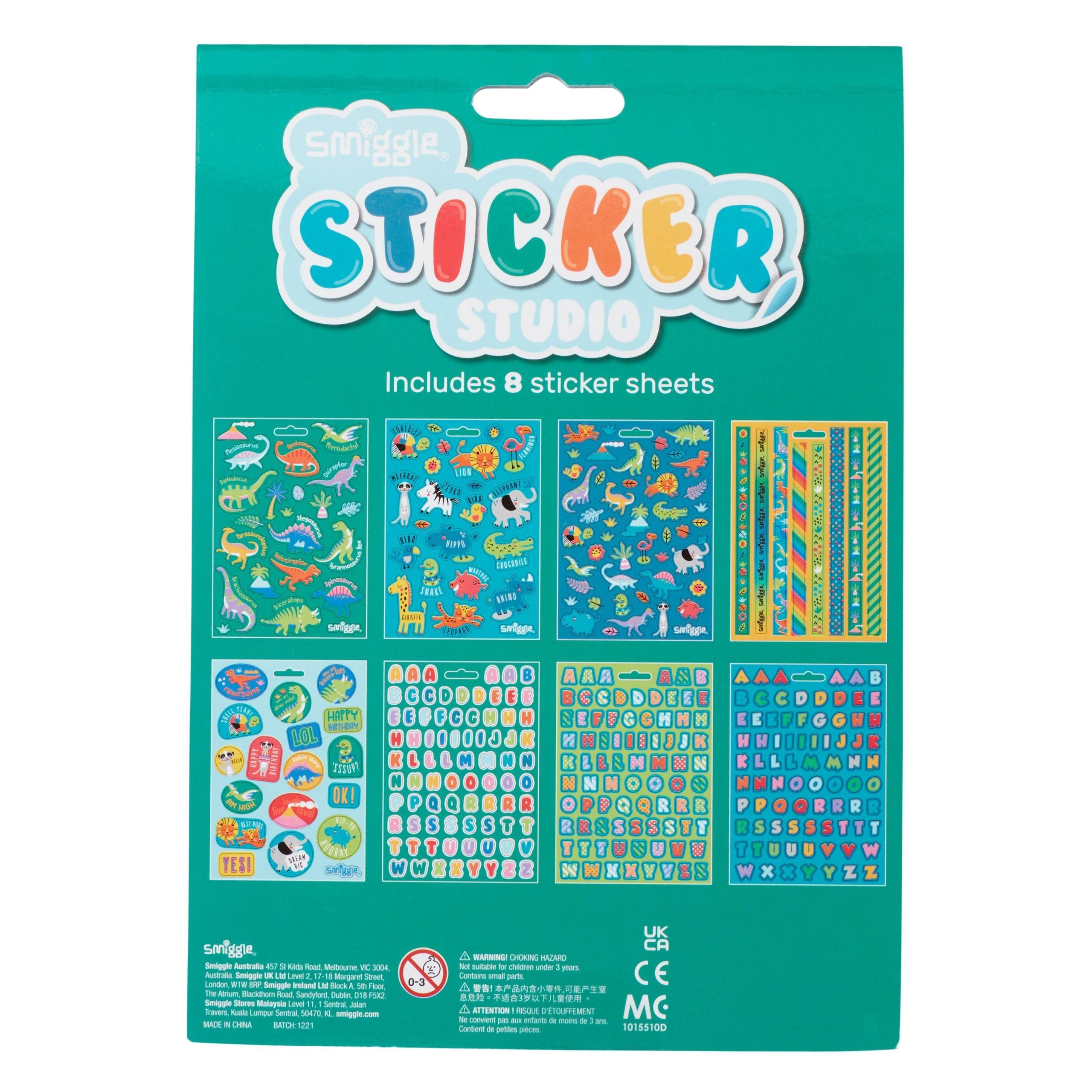 Smiggle - Çıkartma Stüdyosu Kitabı