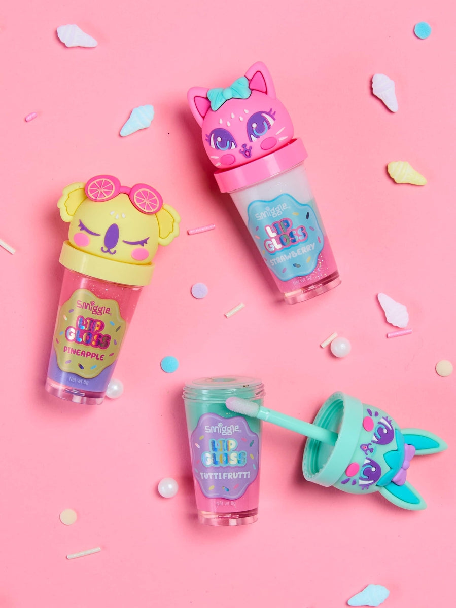 Smiggle - عناية وترطيب شفاه الأطفال بنكهة الفراولة