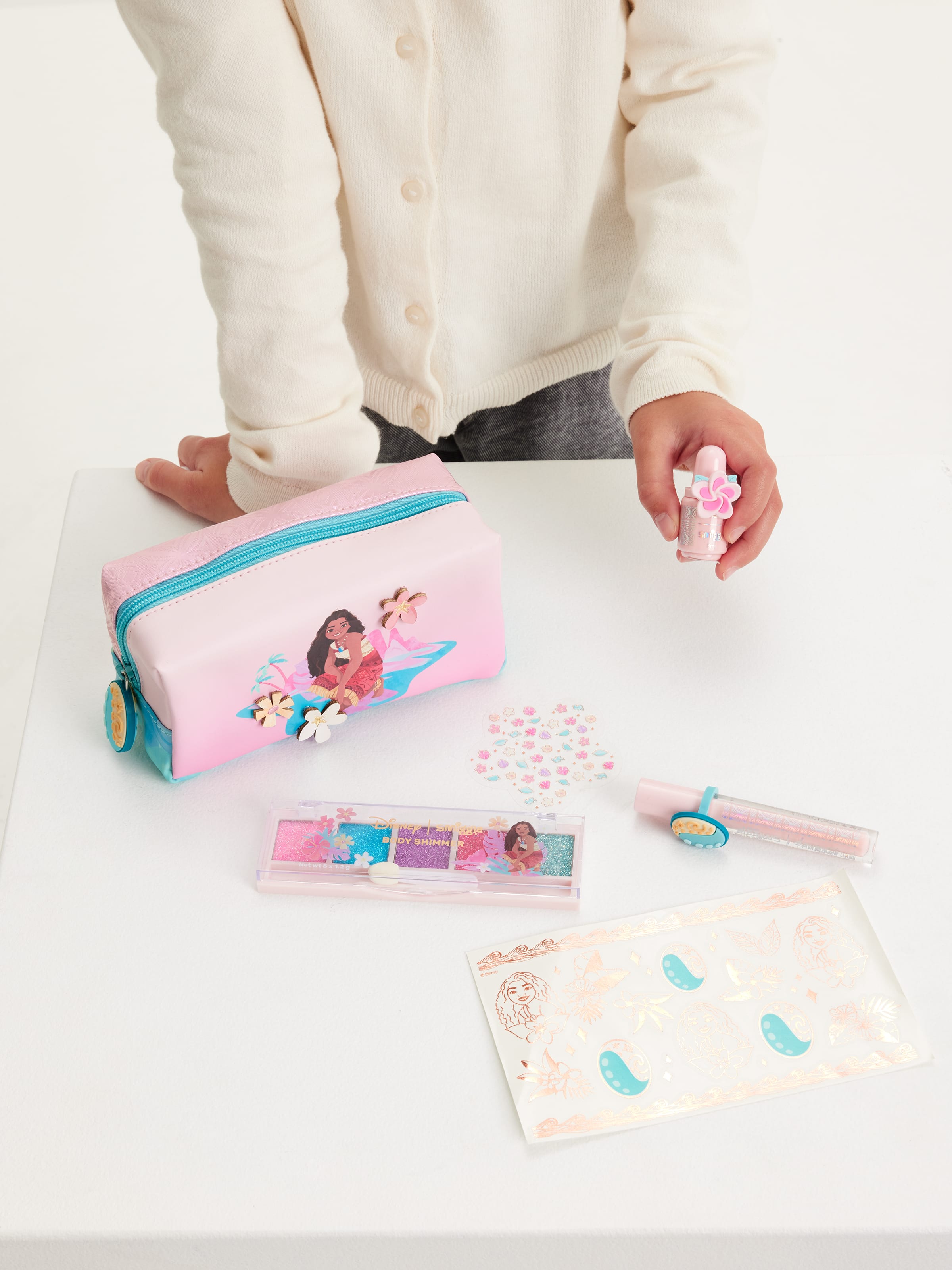 Smiggle - Disney مجموعة جمال وعناية للأطفال موآنا