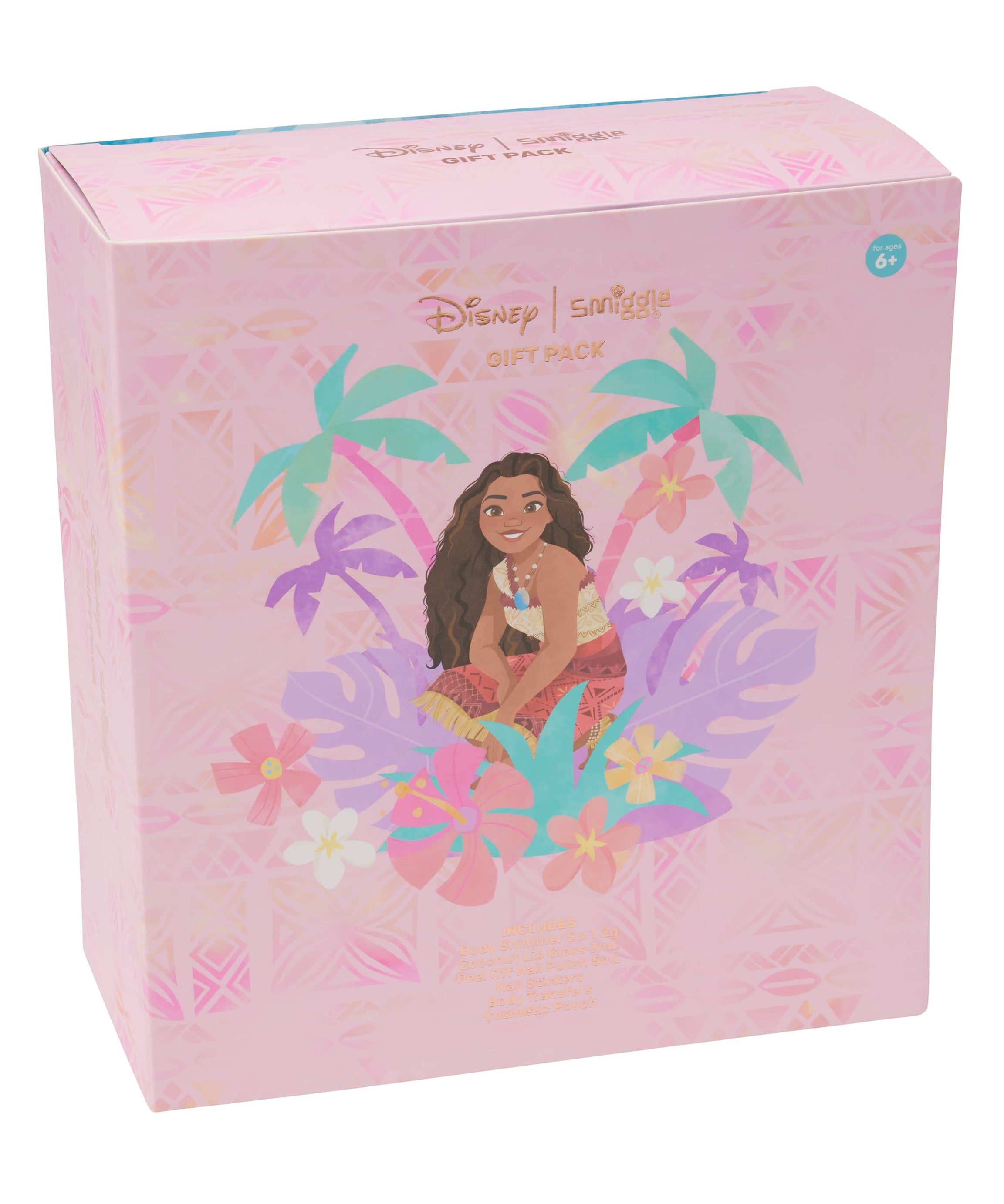Smiggle - Disney مجموعة جمال وعناية للأطفال موآنا