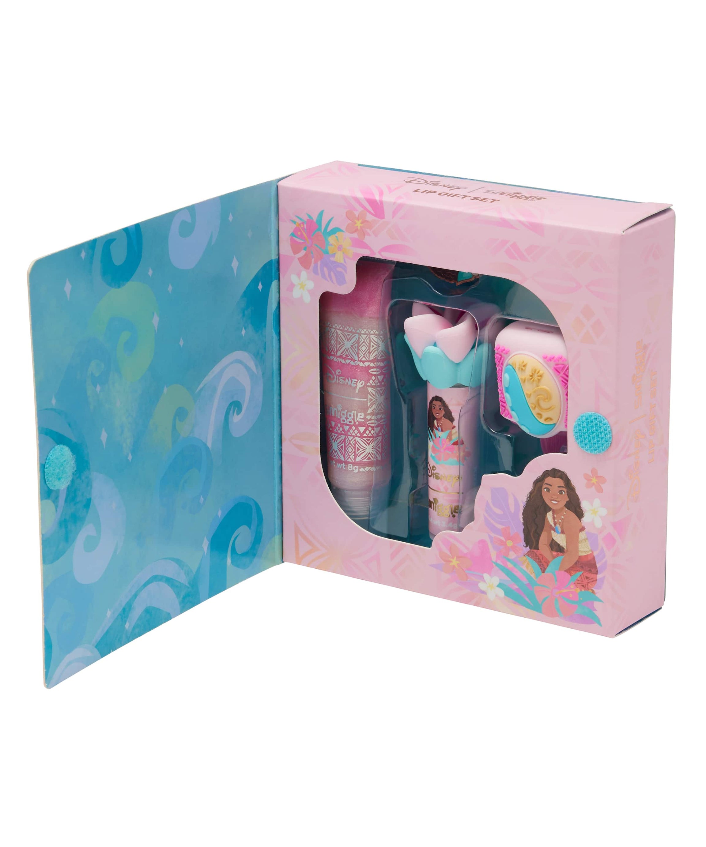 Smiggle - Disney مجموعة عناية الشفاه للأطفال موآنا