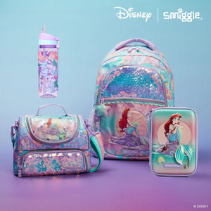 Smiggle – Disney Prenses Ariel 4'lü Okul Çanta Seti