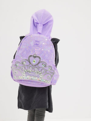 Smiggle - Disney Prenses Junior Kapşonlu Sırt Çantası
