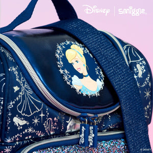Smiggle - Disney Princess Sindirella Askılı Çift Katlı Beslenme Çantası