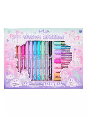 Smiggle - Dream Sparkle Renkler ve Parıltılar Kırtasiye Seti