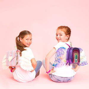 Smiggle - Ethereal Kanatlı Pembe Sırt Çantası