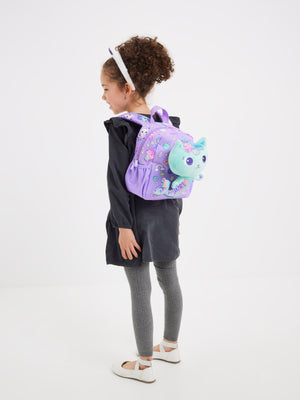 Smiggle - Gabbys Dollhouse Kreş Çıkarabilir Oyuncaklı Sırt Çantası