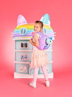 Smiggle - Gabbys Dollhouse Kreş Çıkarabilir Oyuncaklı Sırt Çantası