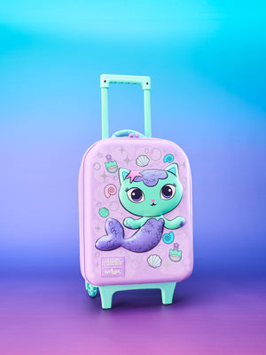 Smiggle - Gabbys Dollhouse Seyahat ve Okul Çekçekli Valiz Çantası