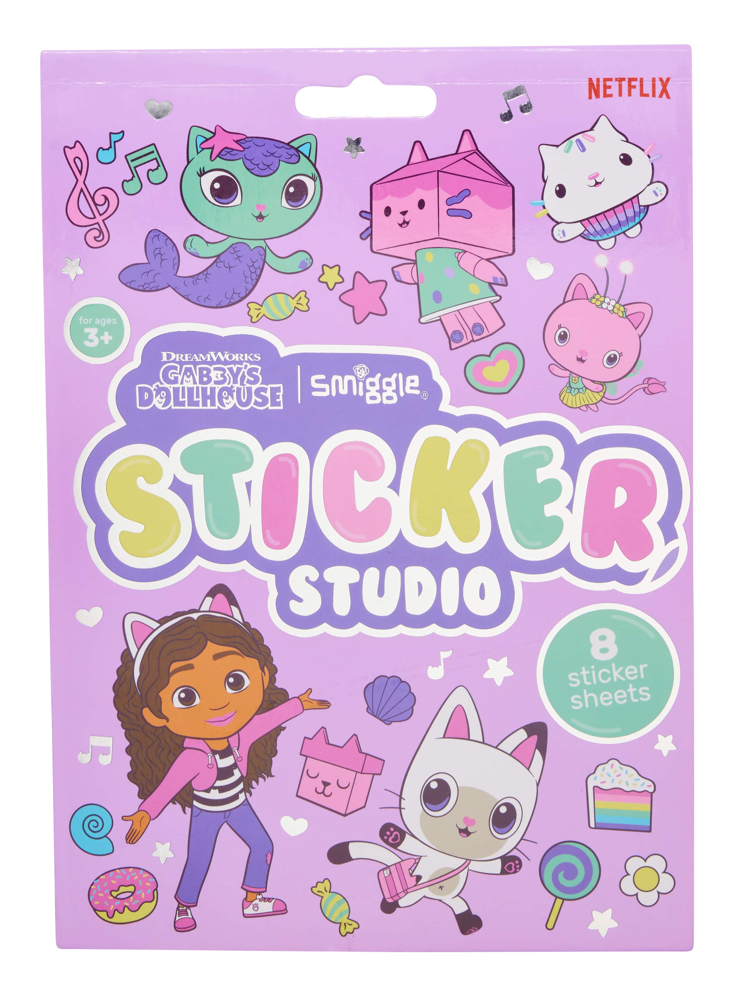Smiggle - Gabbys Dollhouse Sticker Çıkartma Kitabı